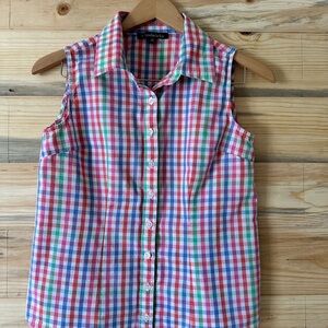 Chadwicks Vibrant Plaid Kids Button-Down Shirt